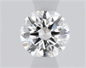 Natural Diamond 0.40 Carats, Round with Excellent Cut, F Color, I1 Clarity and Certified by GIA