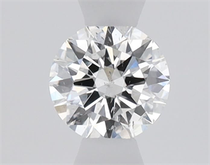 Picture of Natural Diamond 0.40 Carats, Round with Excellent Cut, F Color, I1 Clarity and Certified by GIA