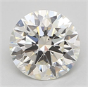 Natural Diamond 0.56 Carats, Round with Excellent Cut, J Color, VS2 Clarity and Certified by GIA