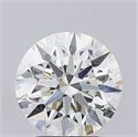 Natural Diamond 3.02 Carats, Round with Excellent Cut, J Color, SI2 Clarity and Certified by GIA