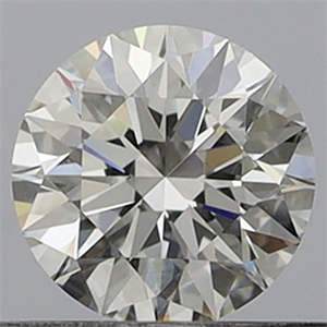 Picture of Natural Diamond 0.41 Carats, Round with Excellent Cut, E Color, VS1 Clarity and Certified by GIA