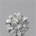 Natural Diamond 0.40 Carats, Round with Excellent Cut, F Color, VS2 Clarity and Certified by GIA