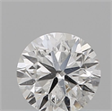 Natural Diamond 0.50 Carats, Round with Very Good Cut, G Color, I1 Clarity and Certified by GIA