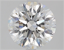 Natural Diamond 2.20 Carats, Round with Excellent Cut, E Color, VVS1 Clarity and Certified by GIA