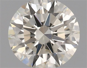 Picture of Natural Diamond 0.43 Carats, Round with Excellent Cut, I Color, VS1 Clarity and Certified by IGI