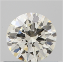 Natural Diamond 0.51 Carats, Round with Excellent Cut, I Color, VS2 Clarity and Certified by IGI