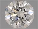 Natural Diamond 0.40 Carats, Round with Excellent Cut, I Color, SI1 Clarity and Certified by GIA