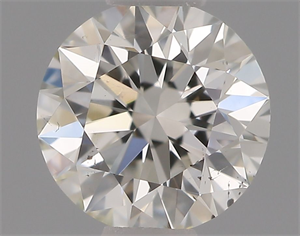 Picture of Natural Diamond 0.40 Carats, Round with Excellent Cut, I Color, SI1 Clarity and Certified by GIA