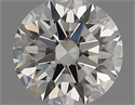 Natural Diamond 0.41 Carats, Round with Excellent Cut, I Color, VS1 Clarity and Certified by GIA