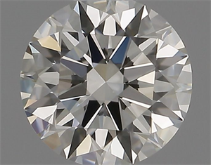 Picture of Natural Diamond 0.41 Carats, Round with Excellent Cut, I Color, VS1 Clarity and Certified by GIA