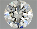 Natural Diamond 2.01 Carats, Round with Excellent Cut, J Color, VVS1 Clarity and Certified by GIA