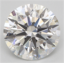 Natural Diamond 1.39 Carats, Round with Excellent Cut, F Color, VVS1 Clarity and Certified by GIA