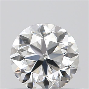 Picture of Natural Diamond 0.40 Carats, Round with Very Good Cut, G Color, SI1 Clarity and Certified by GIA