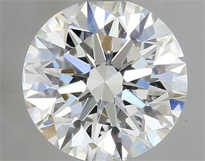 Picture of Natural Diamond 0.46 Carats, Round with Excellent Cut, H Color, VS1 Clarity and Certified by GIA