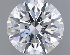 Picture of Natural Diamond 0.43 Carats, Round with Excellent Cut, G Color, VS2 Clarity and Certified by GIA