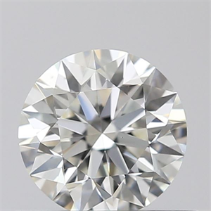 Picture of Natural Diamond 0.43 Carats, Round with Excellent Cut, I Color, VS1 Clarity and Certified by GIA