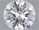 Natural Diamond 0.40 Carats, Round with Excellent Cut, F Color, SI1 Clarity and Certified by GIA