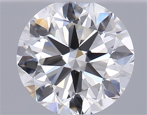 Picture of Natural Diamond 0.40 Carats, Round with Good Cut, I Color, VS1 Clarity and Certified by GIA