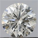 Natural Diamond 0.40 Carats, Round with Excellent Cut, E Color, VS2 Clarity and Certified by GIA