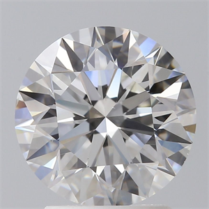 Picture of Natural Diamond 2.01 Carats, Round with Excellent Cut, G Color, VS2 Clarity and Certified by GIA