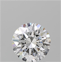 Natural Diamond 1.53 Carats, Round with Excellent Cut, F Color, VVS2 Clarity and Certified by GIA