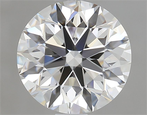 Picture of Natural Diamond 1.50 Carats, Round with Excellent Cut, E Color, VVS1 Clarity and Certified by GIA