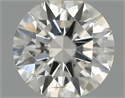 Natural Diamond 0.50 Carats, Round with Excellent Cut, H Color, SI2 Clarity and Certified by IGI