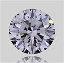 Natural Diamond 0.40 Carats, Round with Excellent Cut, D Color, SI1 Clarity and Certified by GIA