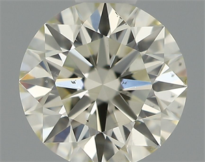 Picture of Natural Diamond 0.50 Carats, Round with Excellent Cut, J Color, VS2 Clarity and Certified by IGI