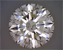 Natural Diamond 2.08 Carats, Round with Excellent Cut, I Color, SI1 Clarity and Certified by GIA