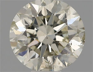 Picture of Natural Diamond 0.40 Carats, Round with Excellent Cut, J Color, SI2 Clarity and Certified by IGI