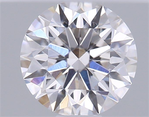 Picture of Natural Diamond 0.44 Carats, Round with Excellent Cut, F Color, SI1 Clarity and Certified by GIA