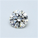 Natural Diamond 0.49 Carats, Round with Very Good Cut, K Color, VS2 Clarity and Certified by GIA