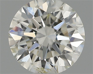 Picture of Natural Diamond 0.50 Carats, Round with Excellent Cut, H Color, SI2 Clarity and Certified by IGI