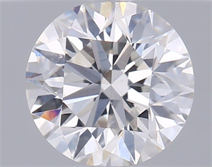 Picture of Natural Diamond 0.50 Carats, Round with Excellent Cut, G Color, SI1 Clarity and Certified by GIA