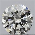 Natural Diamond 0.40 Carats, Round with Very Good Cut, G Color, VVS2 Clarity and Certified by GIA