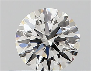 Picture of Natural Diamond 0.40 Carats, Round with Excellent Cut, G Color, VS2 Clarity and Certified by GIA