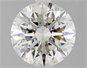 Natural Diamond 2.03 Carats, Round with Excellent Cut, K Color, VS2 Clarity and Certified by GIA