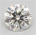 Natural Diamond 0.50 Carats, Round with Excellent Cut, J Color, VS1 Clarity and Certified by GIA