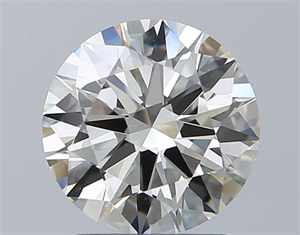 Picture of Natural Diamond 2.01 Carats, Round with Excellent Cut, I Color, VVS2 Clarity and Certified by IGI