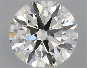 Picture of Natural Diamond 0.40 Carats, Round with Excellent Cut, K Color, VVS1 Clarity and Certified by GIA