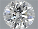 Natural Diamond 0.40 Carats, Round with Excellent Cut, H Color, VS2 Clarity and Certified by GIA