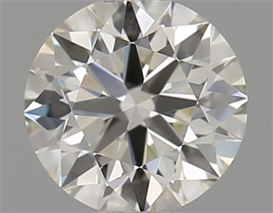 Picture of Natural Diamond 0.43 Carats, Round with Excellent Cut, K Color, IF Clarity and Certified by GIA