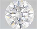 Natural Diamond 0.51 Carats, Round with Excellent Cut, F Color, SI2 Clarity and Certified by GIA