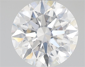 Picture of Natural Diamond 0.51 Carats, Round with Excellent Cut, F Color, SI2 Clarity and Certified by GIA