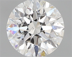 Picture of Natural Diamond 0.50 Carats, Round with Excellent Cut, F Color, SI2 Clarity and Certified by GIA