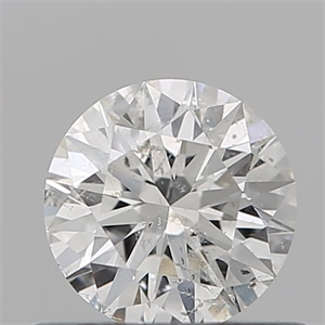 Picture of Natural Diamond 0.50 Carats, Round with Excellent Cut, G Color, I1 Clarity and Certified by GIA