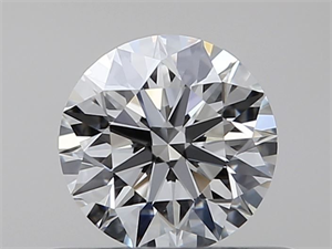 Picture of Natural Diamond 0.40 Carats, Round with Excellent Cut, H Color, VVS2 Clarity and Certified by GIA