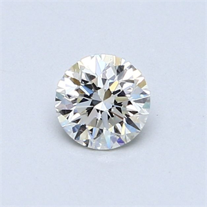 Picture of Natural Diamond 0.47 Carats, Round with Very Good Cut, J Color, VVS1 Clarity and Certified by GIA