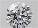 Natural Diamond 0.42 Carats, Round with Excellent Cut, F Color, SI2 Clarity and Certified by GIA